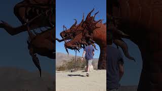 Galleta Metal Sculptures | Anza Borrego, California #sculpture #desert #southerncalifornia
