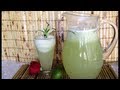 AGUA FRESCA DE PEPINO, RECETA DELICIOSA