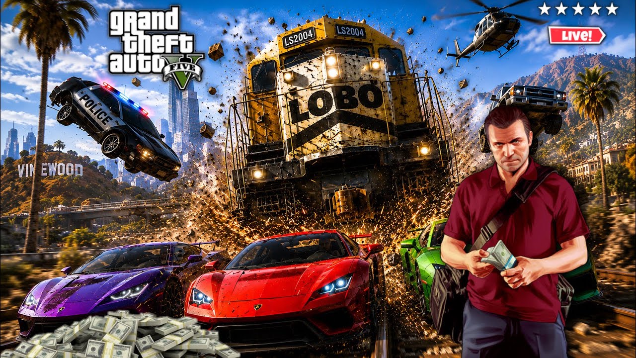 🔴GTA V LIVE  #gta5 #gtav #gaming
