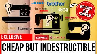5 BULLETPROOF AFFORDABLE Sewing Machine Brands Everyone Ignores… Until They Last Forever!