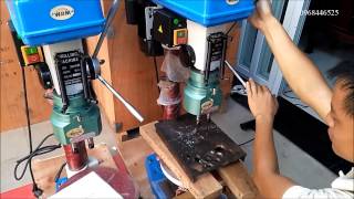 Máy khoan bàn khoan 2 mũi cùng lúc hiệu WDDM model ZQ4116D