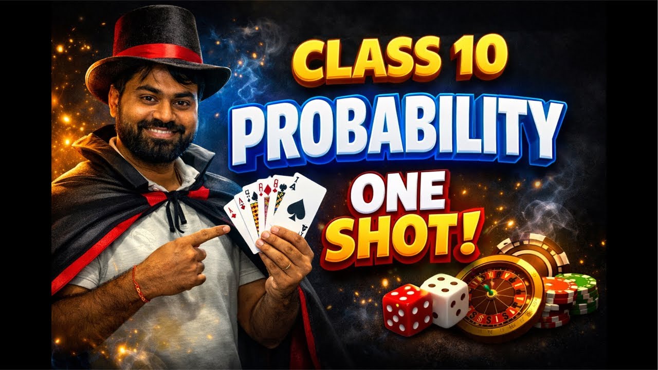 Class 10 maths probability one shot | Board exam