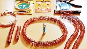 How to make Simplest Electromagnetic Train