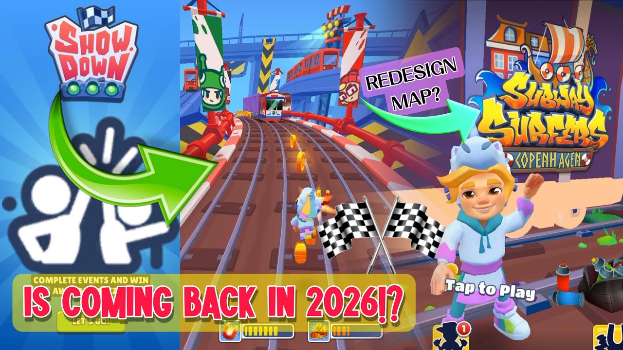 🏁 Subway Surfers SUBWAY SHOWDOWN Mode Is Back in 2026!? - Full Gameplay with Preview Map 🤼‍♂️🚦