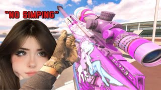 Hunting Down 1V1 Sniper Streamers Live I Challenged An E-Girl