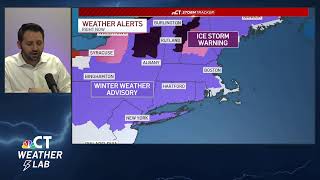 Freezing Rain Moves Through New England
