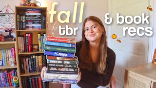 fall book recommendations + my fall TBR! 🍂📖🎃