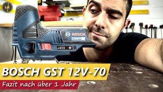 Bosch GST 12V-70 Stichsäge - Fazit nach über einem Jahr in Verwendung