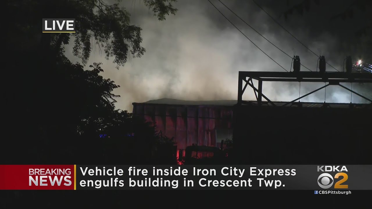 Crews respond to fire in Crescent Township