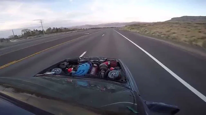 Fast Bmw Turbo E30 pull Kamotors tuned