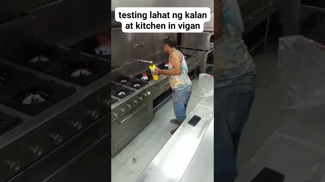 testing all stove burner 