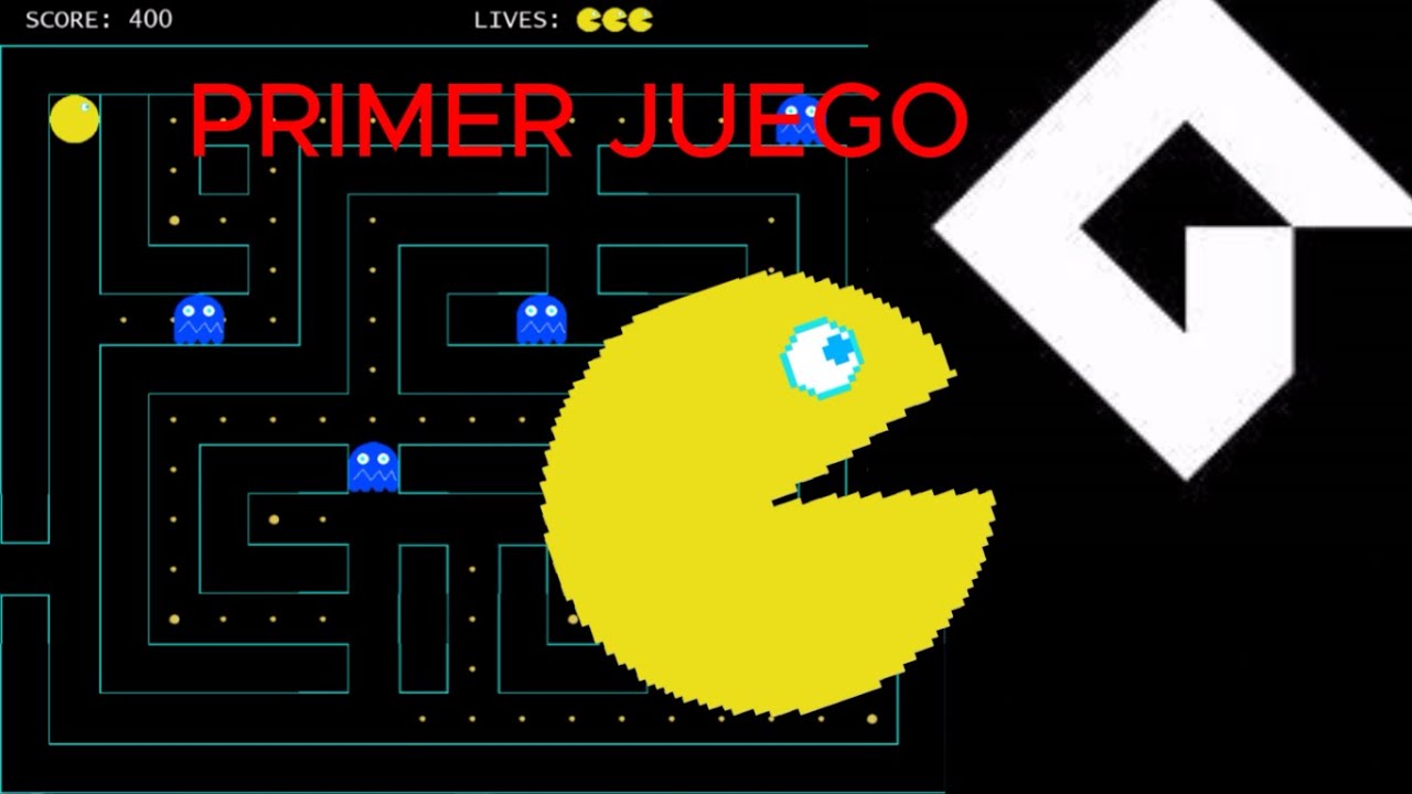 CREANDO MI PRIMER JUEGO EN GAME MAKER, que será un clásico que es el PACMAN