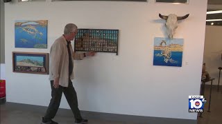 Fort Lauderdale art gallery displaying new environmentally-conscious exhibit