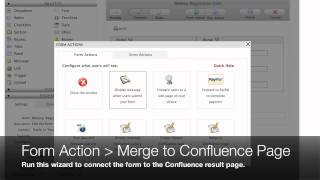 Demo: frevvo plugin for saving form data in Confluence