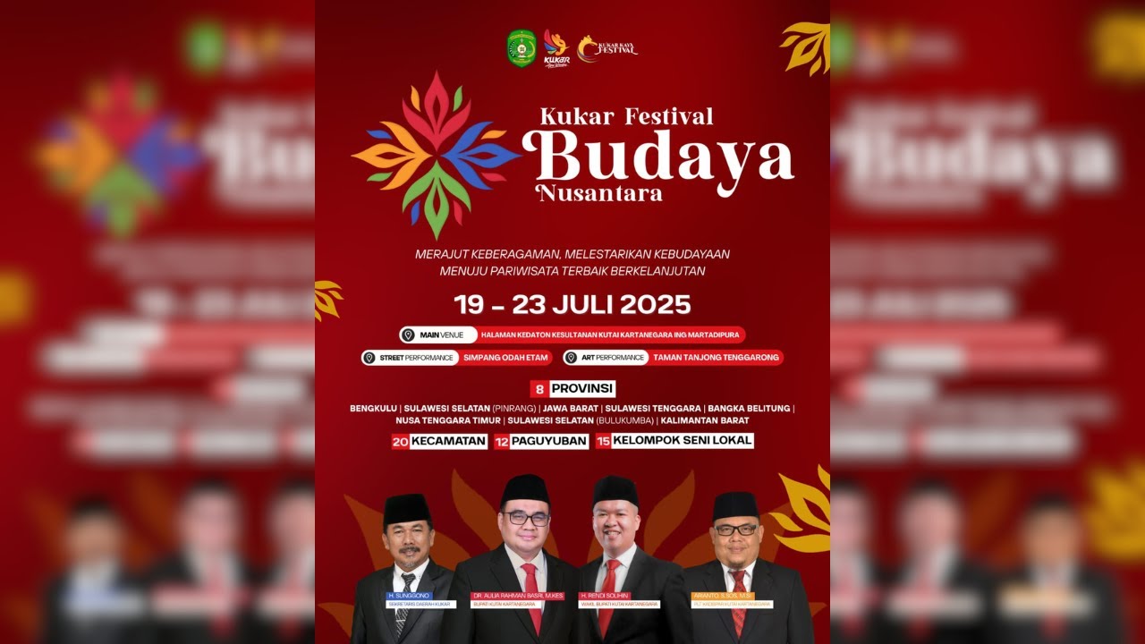 HARI KE-2 KUKAR FESTIVAL BUDAYA NUSANTARA 2025