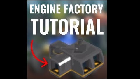 engine factory tutorial | roblox ultimate mining tycoon