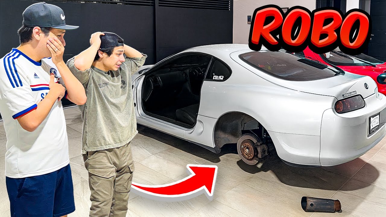 LE ROBARON TODAS LAS PIEZAS NUEVAS del SUPRA a YAIR17 en la MADRUGADA… 