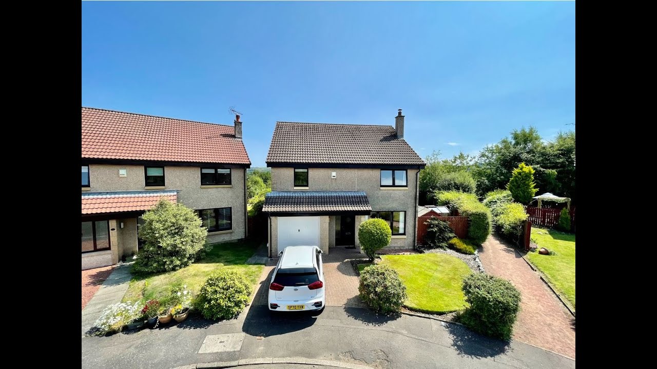 Lochwinnoch. Stunning FourBedroom Detached Family Home in SoughtAfter