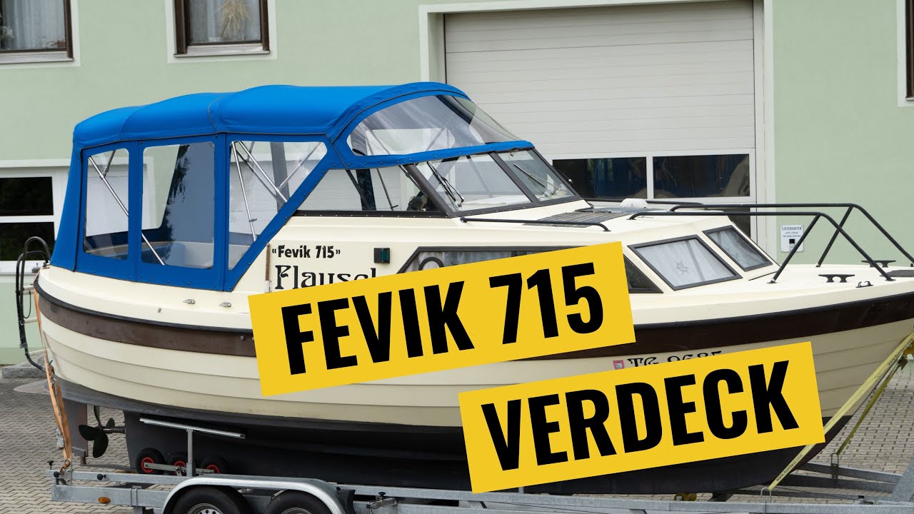 Fevik 715 - Verdeck mit Gestänge