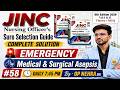 Medical & surgical asepsis || JINC Sure Selection Guide COMPLETE SOLUTION #OP NEHRA SIR #117