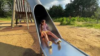 Hogmoor Inclosure natural play area in Hampshire