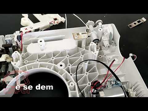 Enchedor de Bobina - Curso Especialização técnica - Manutenção Máquinas de Costura Brother