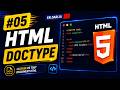 HTML #05 - DOCTYPE-HEAD💻 شرح HTML بالدارجة