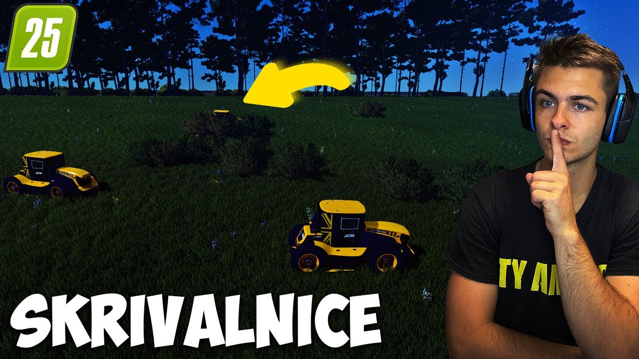 PONOČI ME LOVIJO Z NAJHITREJŠIMI TRAKTORJI! (FS25) [SLO]