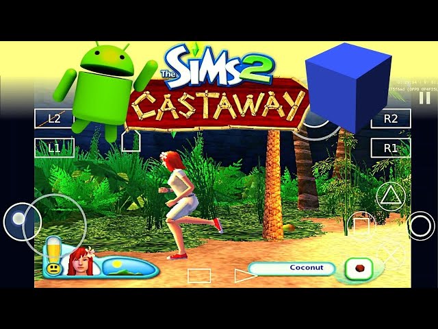 Sims 2 Castaway PS2 Sony PlayStation 2 Instruction Manual Only