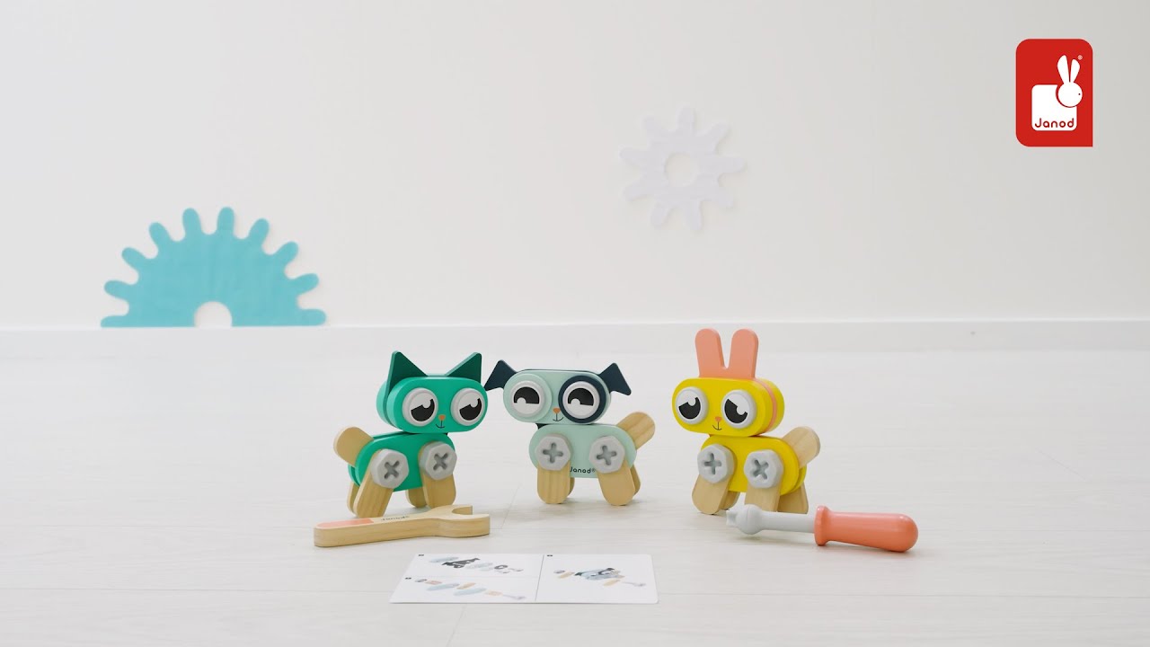 Janod - Petits Animaux à Bricoler Brico'Kids