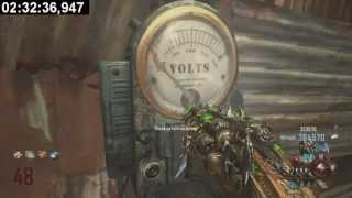 Mob of the Dead Road to Round 100 - Black Ops 2 Zombies Co-Op Solo Strategy Part 1