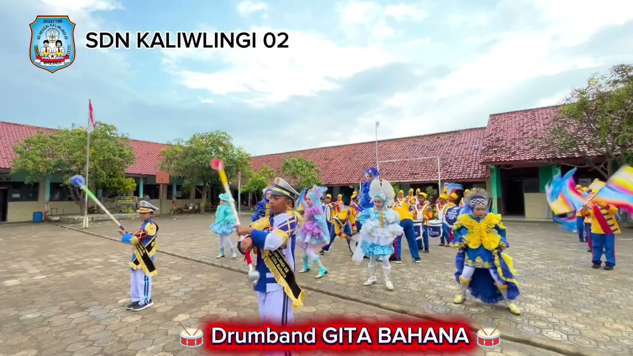 Drumband GITA BAHANA 🥁 jangan tunggu lama-lama 💃🏼 Drumband Brebes 