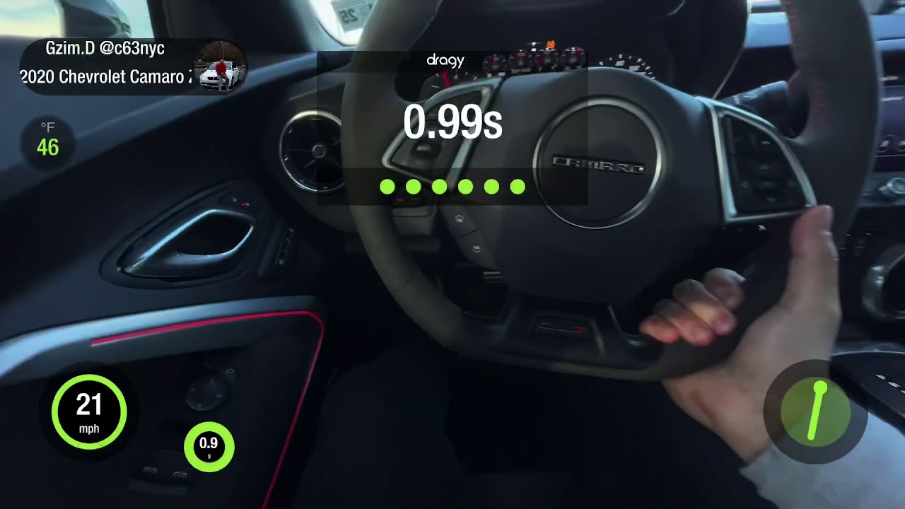 CAMARO ZL1 600whp 1/4 mile