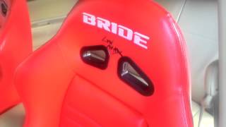 BRIDE racing seat review รีวิว เบาะ bride เบาะซิ่ง