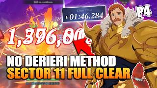 No Derieri Method | Sector 11 Twigo - 3★ Clear with SnS Escanor | The Seven Deadly Sins: Origin