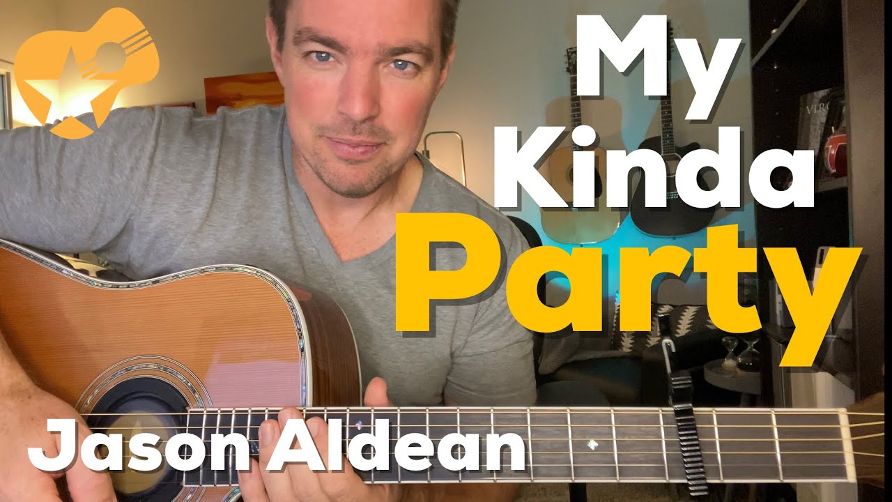 My Kinda Party | Jason Aldean | Beginner Guitar Lesson