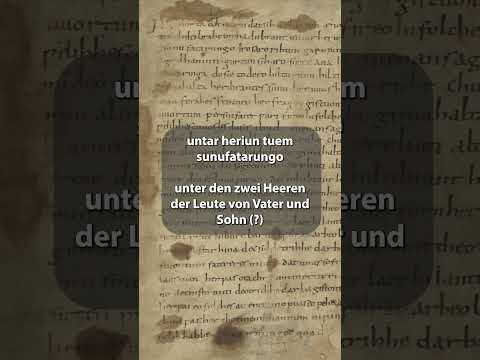 Vorschaubild zum Video „So klingt Althochdeutsch"