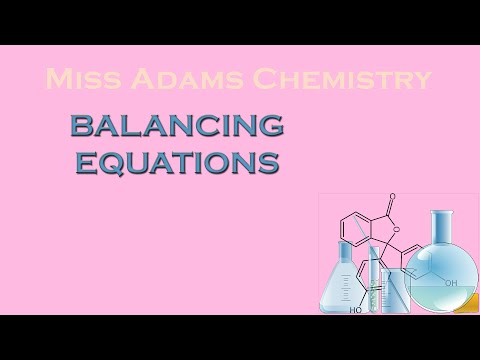 National 5: Balancing equations
