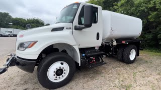 2025 International MV Water Truck Walk Around