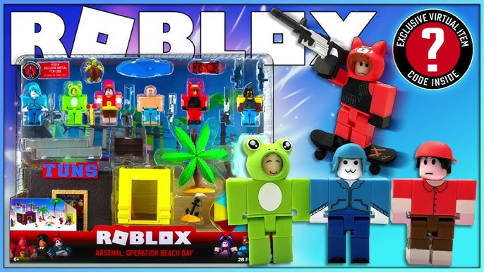 Lily on X: The Arsenal, JB & MM2 Shark Seeker Nerf guns are now available  on :  👈🏼 They all come with Roblox codes, I  show their matching codes here