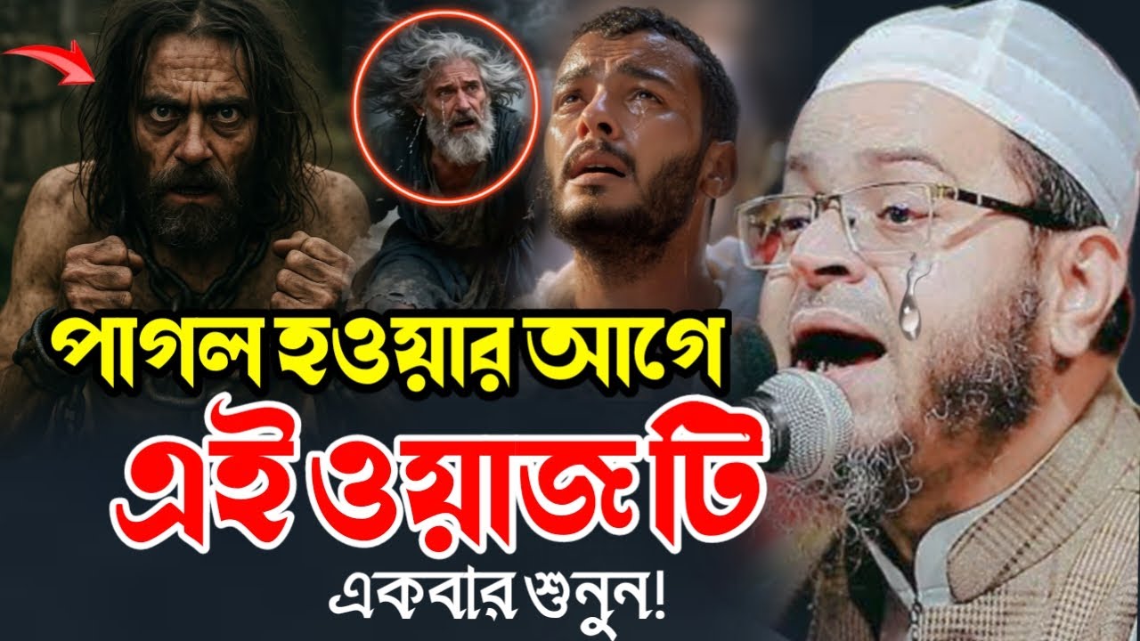 আহ! পাগল হওয়ার আগে এই ওয়াজ একবার শুনুন | কলিজা ফেটে কান্না আসবে | মুফতি নাসির উদ্দীন আনসারী