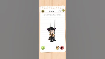 Brain Test 4 Level 37 | Brain Test 4 Level 37 I want to swing faster