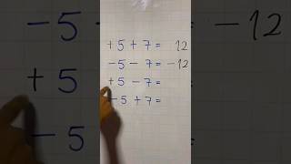 rules of signs in addition and subtraction