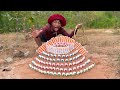 The guy show Amazing Smart and Useful in Forest With Candy#bushcraft#survival#campingtips