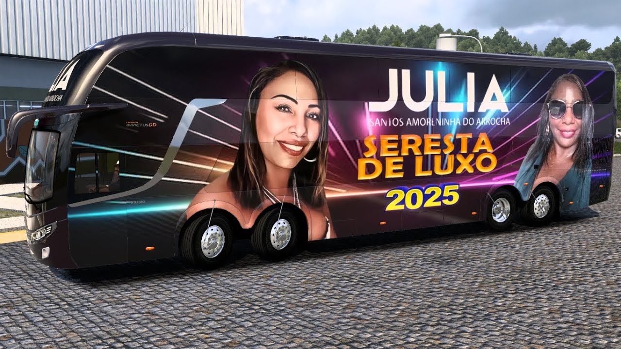 JÚLIA SANTOS A MORENINHA DO ARROCHA 2025 NO BUS TOP SHOW