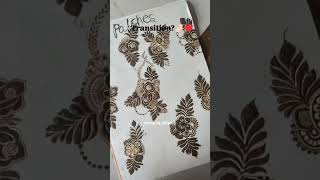 Beautiful Mehndi Patches Design Collection | Easy Arabic Mehndi Patterns | Henna Art