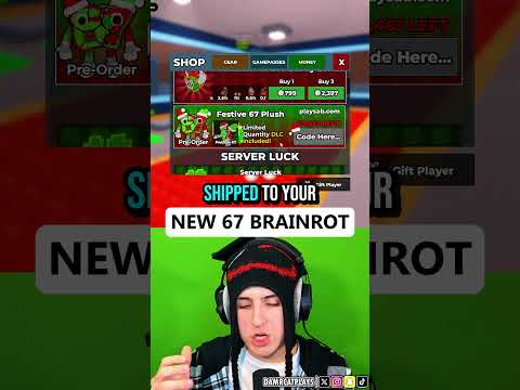 NEW Festive 67 Code In Steal A Brainrot