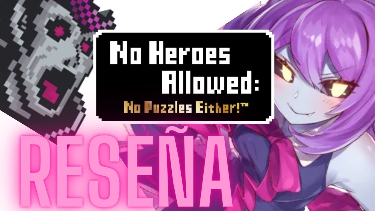 NO HEROES ALLOWED NO PUZZLES EITHER!  RESEÑA LO MEJOR DE PSVITA EN UNA SOLA MANO