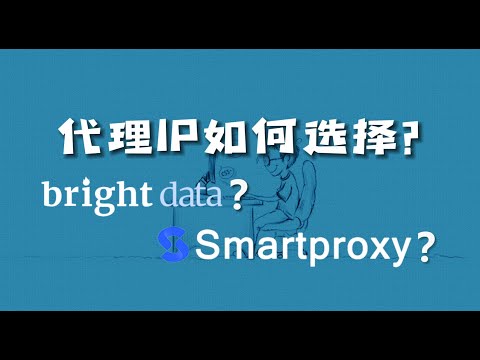 海外http代理ip该如何选择？bright data 和 Smartproxy数据对比测评，动态住宅ip，支持数据收集业务，品牌保护等业务