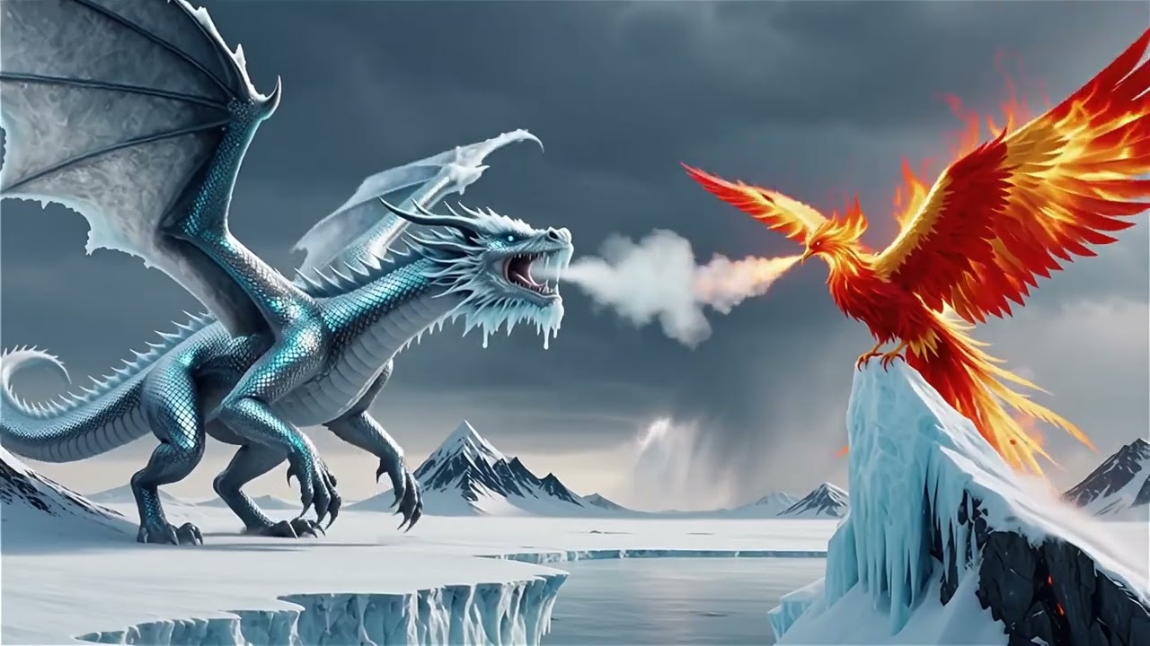 DRAGON vs PHOENIX: EPIC BATTLE OF THE MYTHICALS!